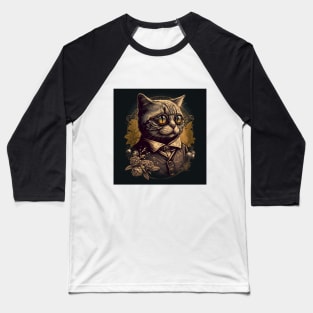 Indoor Cat Baseball T-Shirt